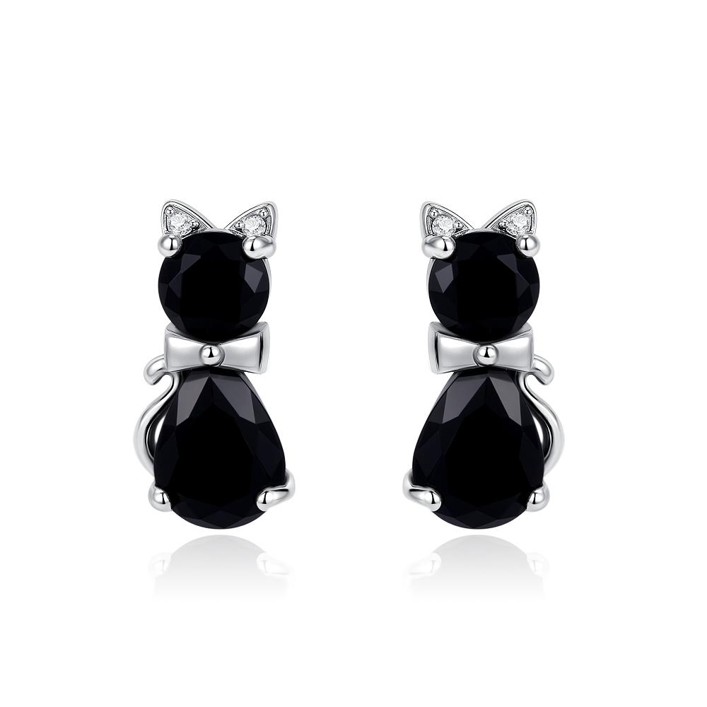 European New 925 Silver Daisy, Butterfly, Heart-Shaped Earrings Suitable For Women's Holiday Exquisite Charm Jewelry Gifts