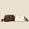 New Personalized Printed Bag Women's Fashion Trend Retro Shoulder Bag Versatile Portable Messenger Bag
