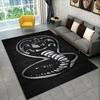 Tappeto Tappetino Cobra Kai TV Amanda Karate per Camera da Letto Soggiorno Divano Sala Giochi Zerbino Decorazioni per la Casa, Tappeto per Area Bambini Antiscivolo Regalo