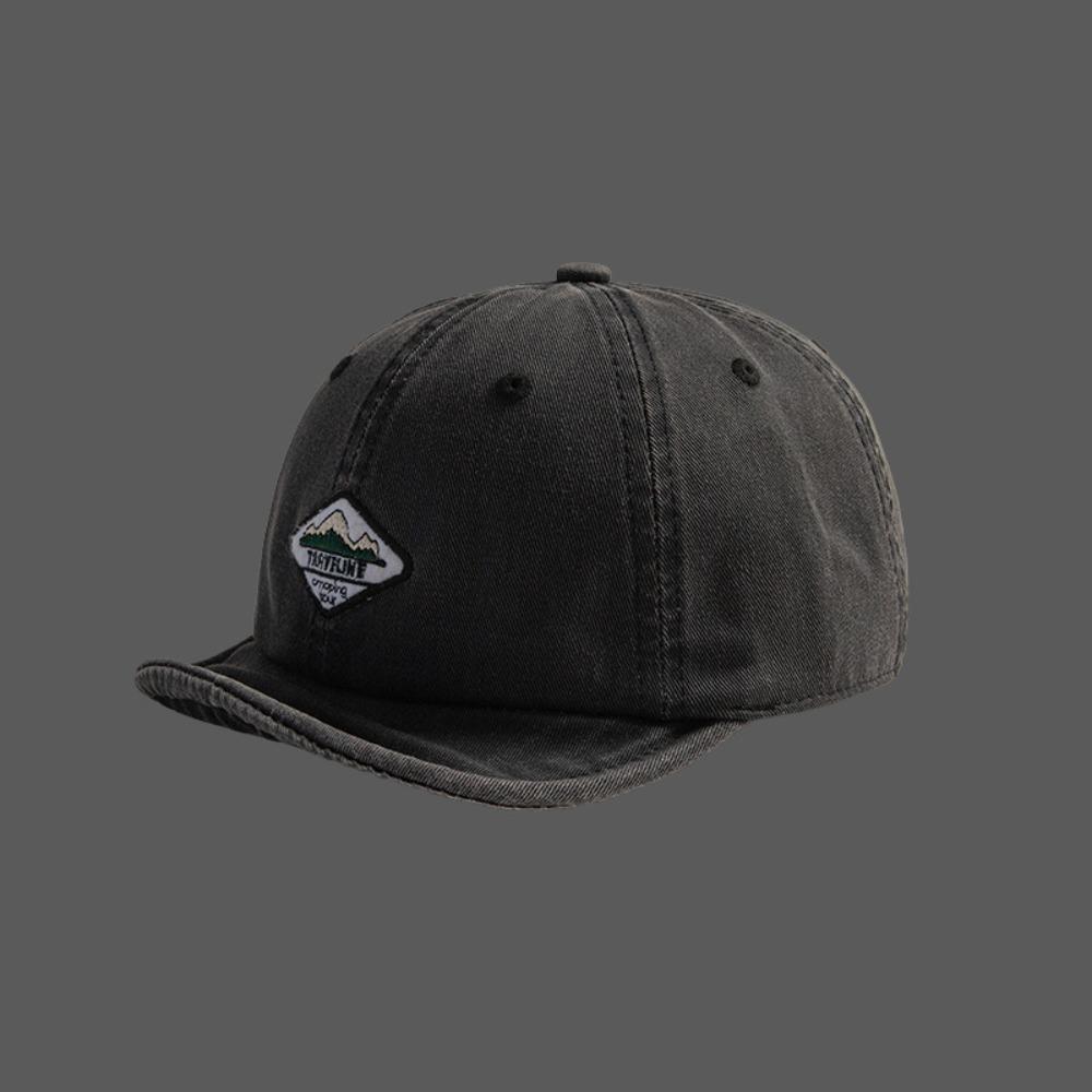 Big Head Circumference Short-Brimmed Hat Breathable Sunscreen Hat New Peaked Cap