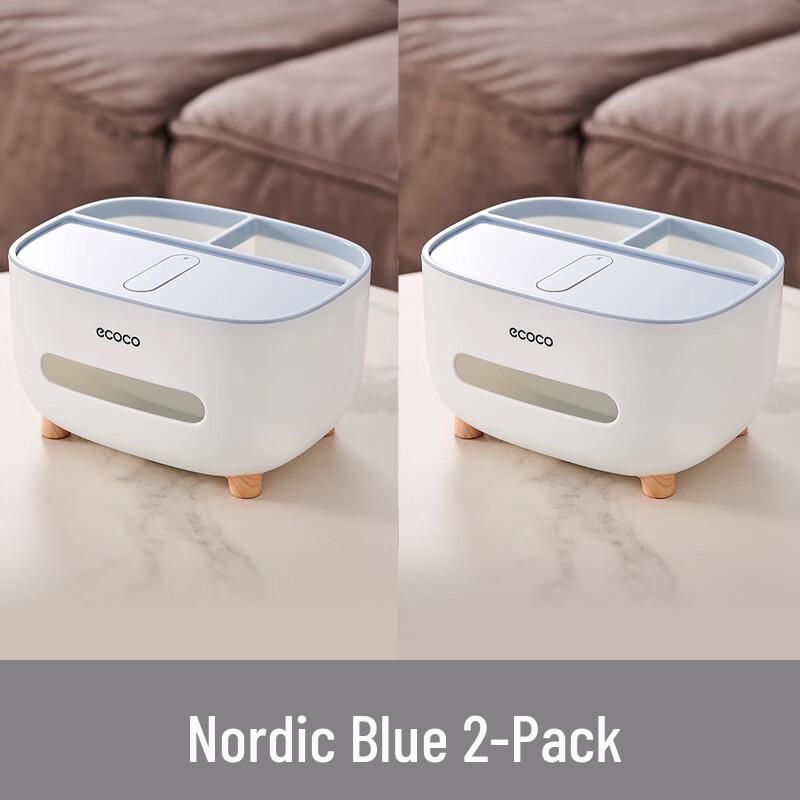 Creative Light Luxury Tissue Box with Phone Holder - 2 Pack