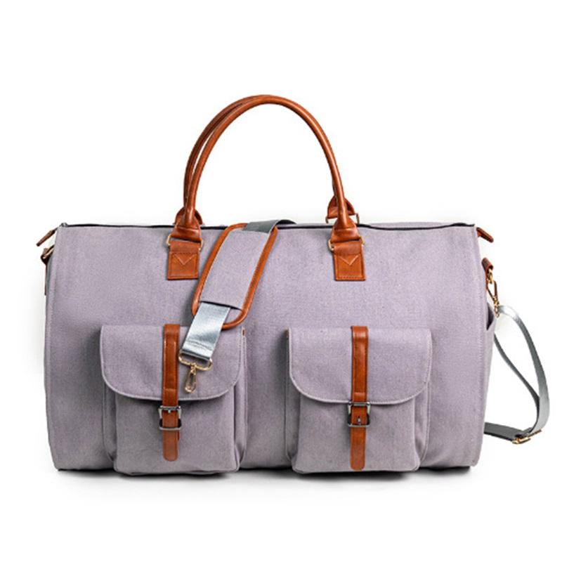 Convertible Travel Clothing Carry On Bag 2 In 1 Hanging Suitcase Travel Bag For Suits Business Trips Durable Design Lightweight Travel Accessories