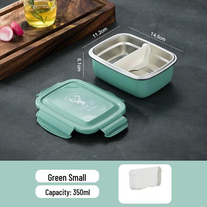 ZISIZ 304 Stainless Steel Sealed Lunch Box