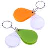 8/10/15X Magnifying Glass Portable Plastic Handheld Pocket Magnifier with Cover for Reading Coins Hobby Travel with Key Ring