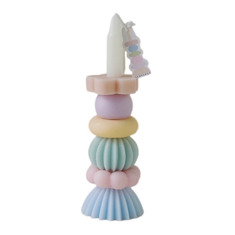 Tree Shape Aromamic Candle Wax Mix Color Optional Flavouring for Relaxation Stress Relief and Birthday Gift