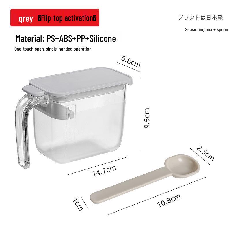 Kitchen Spice Rack Set with Bottles and Seasoning Boxes