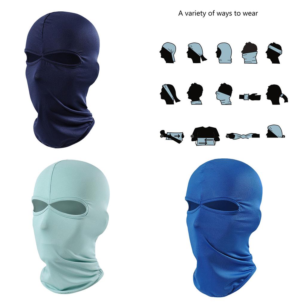 Windproof Balaclava Hat Face Cover Ski Mask Cycling Helmets Liner Full Face Mask for Cycling Motorcycle Fishing