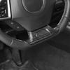 4pcs Steering Wheel Decoration Cover Trim for Chevrolet Camaro 17+ Carbon Fiber