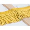 6Yards/Lot Silk Tassel Fringe Shiny Quality Lace Ribbon Trim 10CM Long Braid Tassel Rope Sewing Garment Shoes Bag Gold Fringes