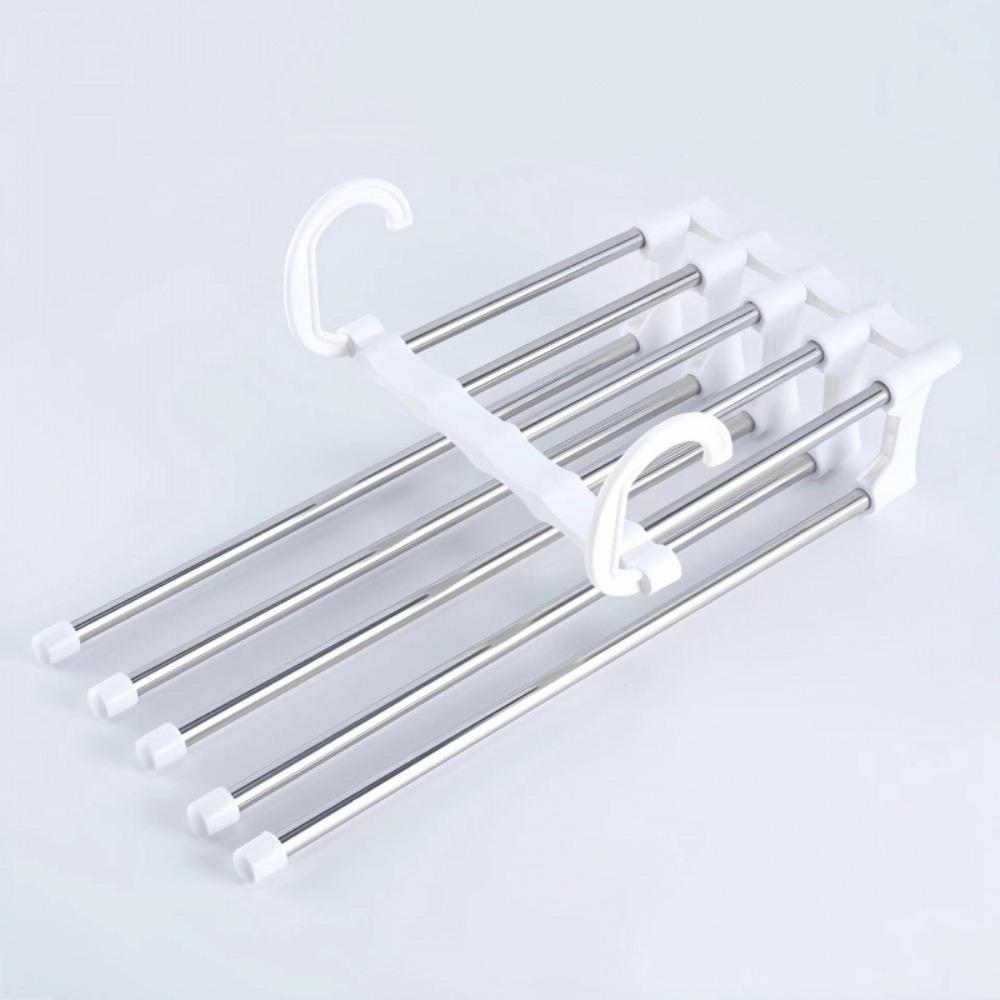 Foldable Pants Rack Closet Organizer Closet Trouser Racks  for Pants Jeans Leggings Trousers Skirts