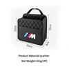 Car Sticker 2025 Hot Car Backseat Luxury Leather Storage Bag Hanging Organizer Box Auto Accessories For BMW M E90 E60 F10 F30 F1