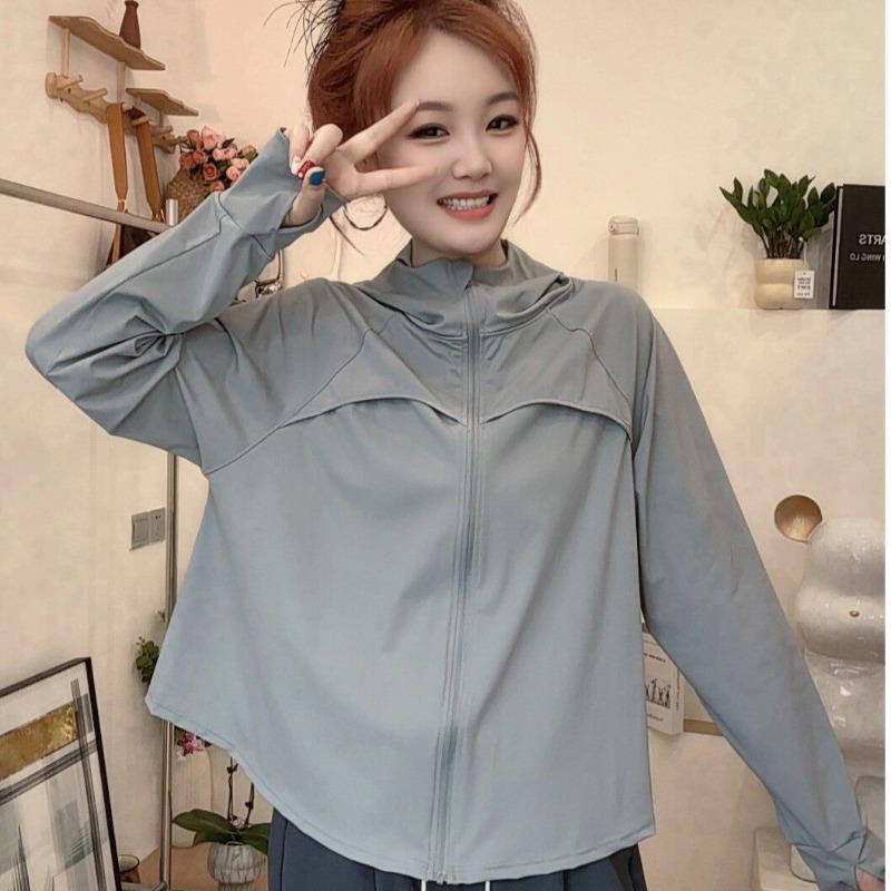 Ice Silk Sunscreen Clothing Women's New Summer UV Protection Sunscreen Clothing Thin Sunscreen Blouse Sunscreen Jacket