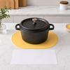 Silicone Placemats with Raised Edges, Non-Slip Reusable Kids Placemats, Waterproof Heat Resistant Dinning Table Mat