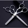 5.5-inch Hair Scissors Stainless Steel Hair Scissors Flat Tooth Scissors Tooth Scissors Thinning Scissors Hair Scissors