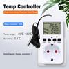 Highly power 16A Intelligent Temperature Control Socket Digital Display Thermostat Socket For Heating and Cooling Systems