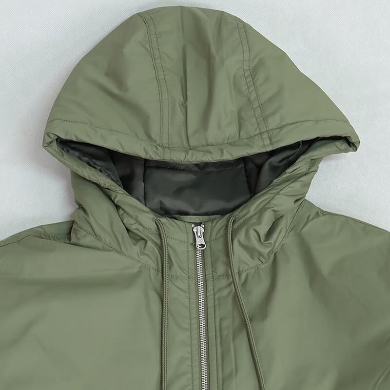 New Converse Puffer Jacket Men's Green 10026006-A02