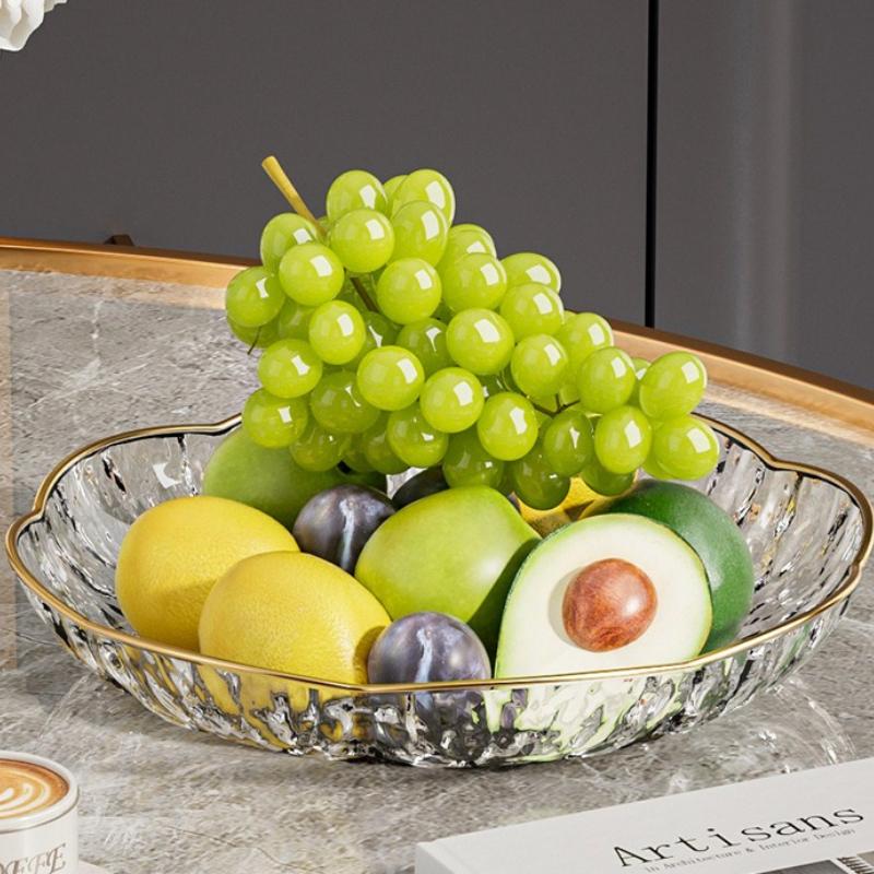 

1PC Clear Decor Tray 2/3 Tier Fruit Plate Stand Coffee Table Snack Tray Dried Fruit Dessert Plate Bar Counter Display Holder