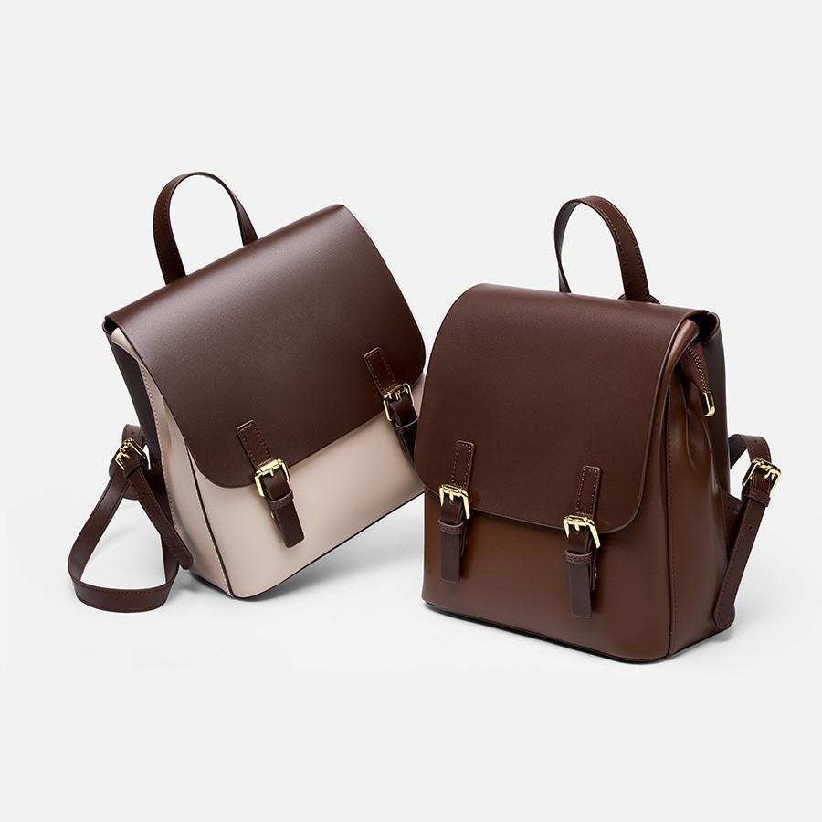 2025 New Spring and Autumn Backpack for Female College Students, Simple Backpack for Women, Large Capacity Travel Backpack