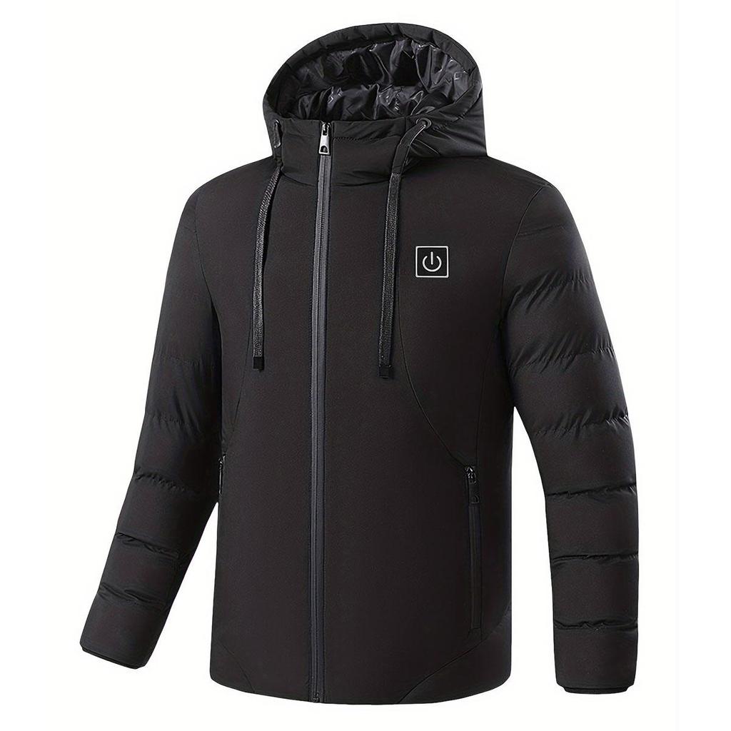 Shiny-Veste Chauffante 9 Zones 3 Niveaux De Chauffage Veste Chauffante USB Lavable Pour Homme