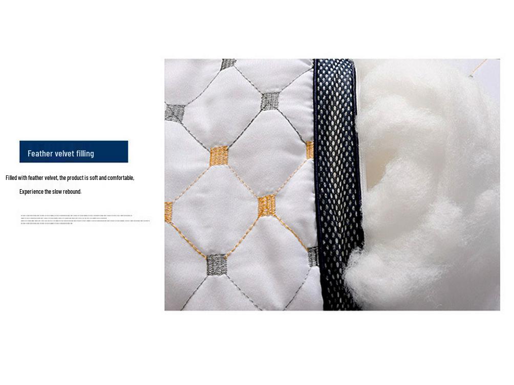 Hotel Quality High and Low Pillows - Durable, Neck Supportive Pillow Inserts for Home, Dormitory, or B&B Use