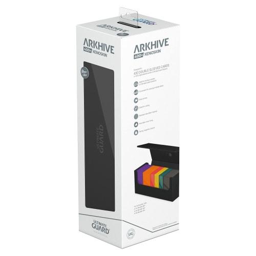 Ultimate Guard arkhive 400+ Xeno Skin, Monochrome (Black)