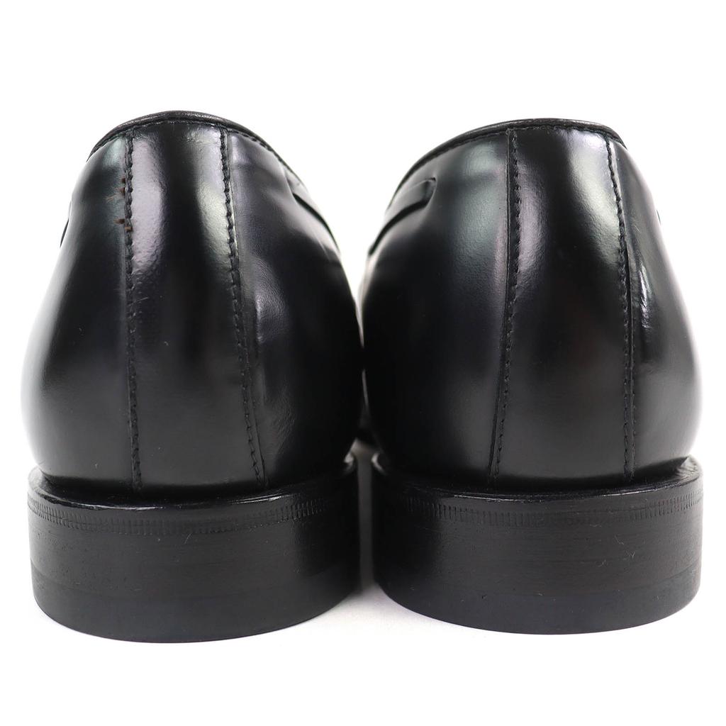 Pristine JALAN SRIWIJAYA loafers Tassel Leather Loafers black mens 7 98648 Used