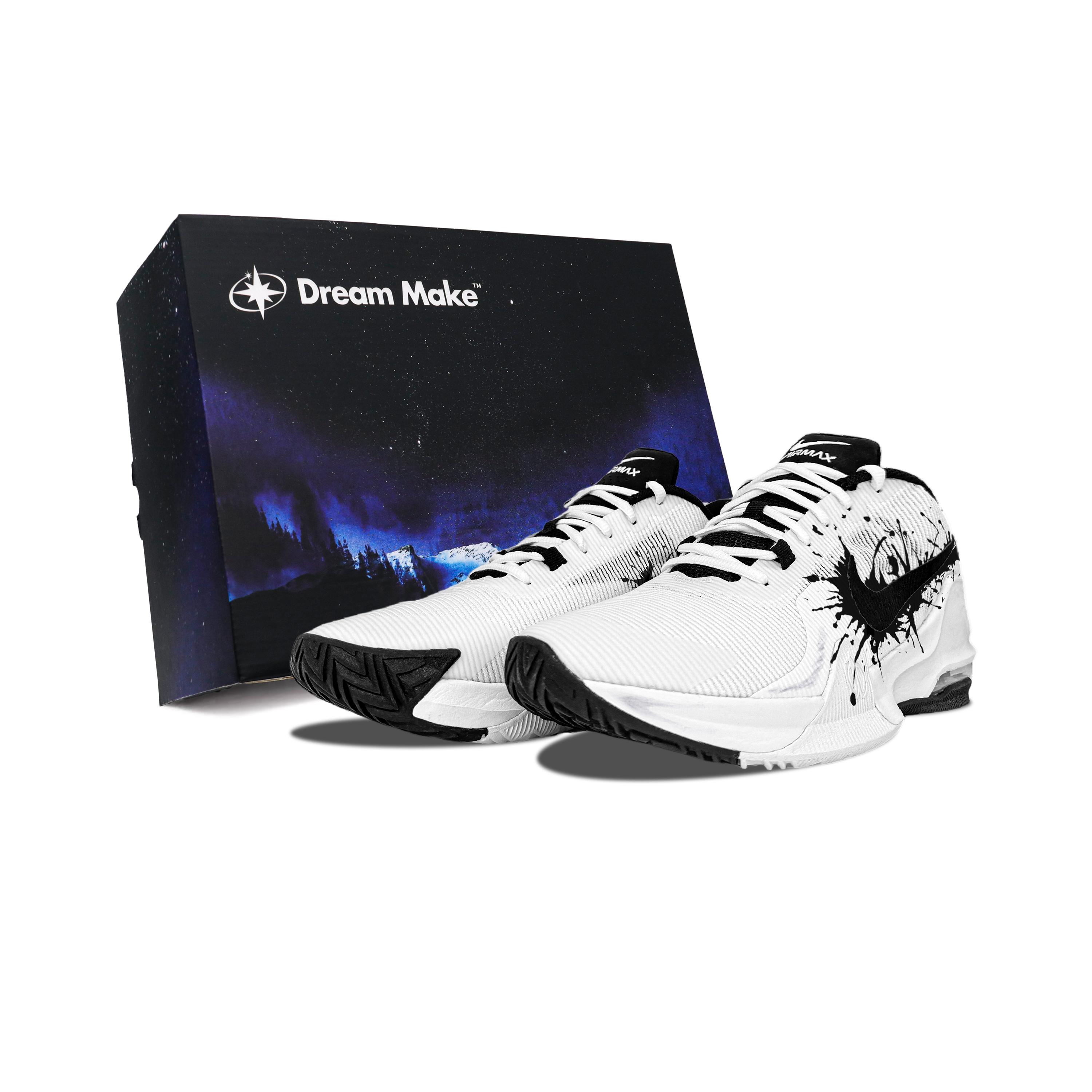 

Nike Air Max Impact 4 Low top Basketball Shoes Men s Black White DM1124-103(Team282--BBOX) 45