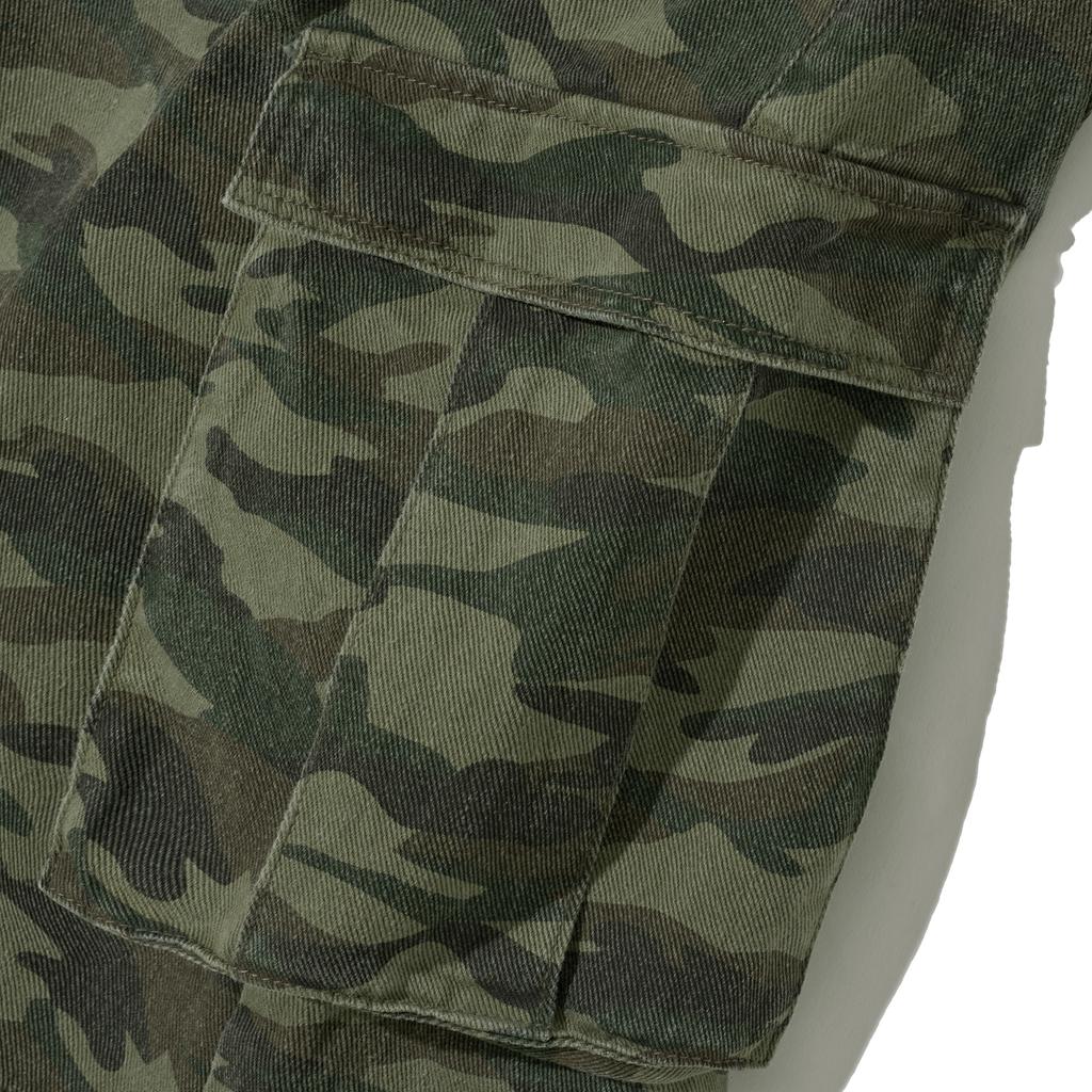 FILLUMINATE Military Cargo Shorts - Khaki