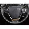 Carbon Fiber Steering Wheel Button Frame Cover Trim For Toyota Highlander 14-19