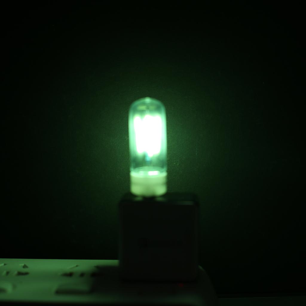 Portable USB LED Night Light 5V 1W LED Filament Light Bulb Multicolor Mini  Reading Lamp Eye Protection for Bedroom Study