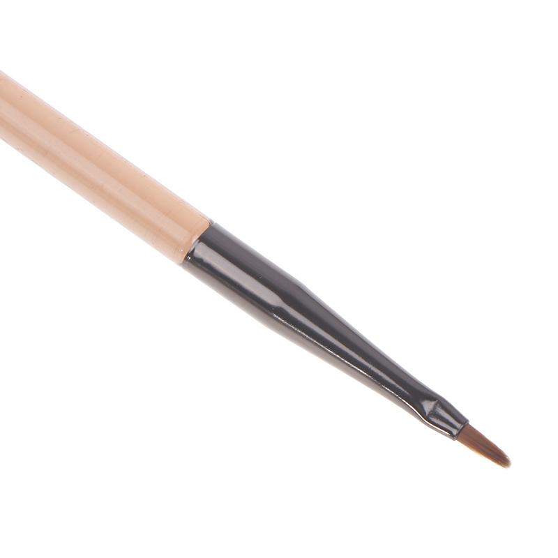3Pcs Double Ended 7/9/11Mm Liner Painting Brush Nail Art Flat Round Drawing Flowers Diy Petal Pen Tools