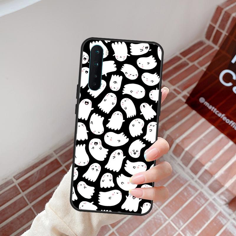 Halloween Spooky Ghost Case For OnePlus 15 13 12 11 13T 13R 12R 10R 10T 8T OnePlus Nord 5 CE 3 4 Lite N20 N30 Cover