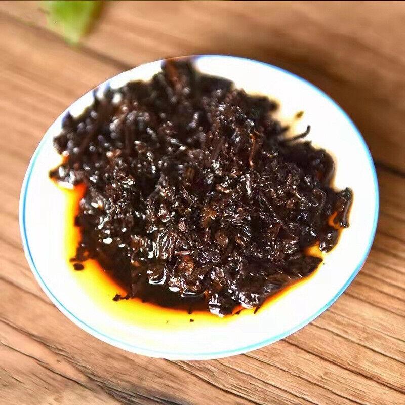 Yunnan Pu'er Ripe Tea 2010 Old Tea Brick Old Pu'er Ripe Tea Brick 1000g