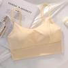 Seamless Beauty Back Thin Strap Wireless Padded Women Bra Camisole Tube Top