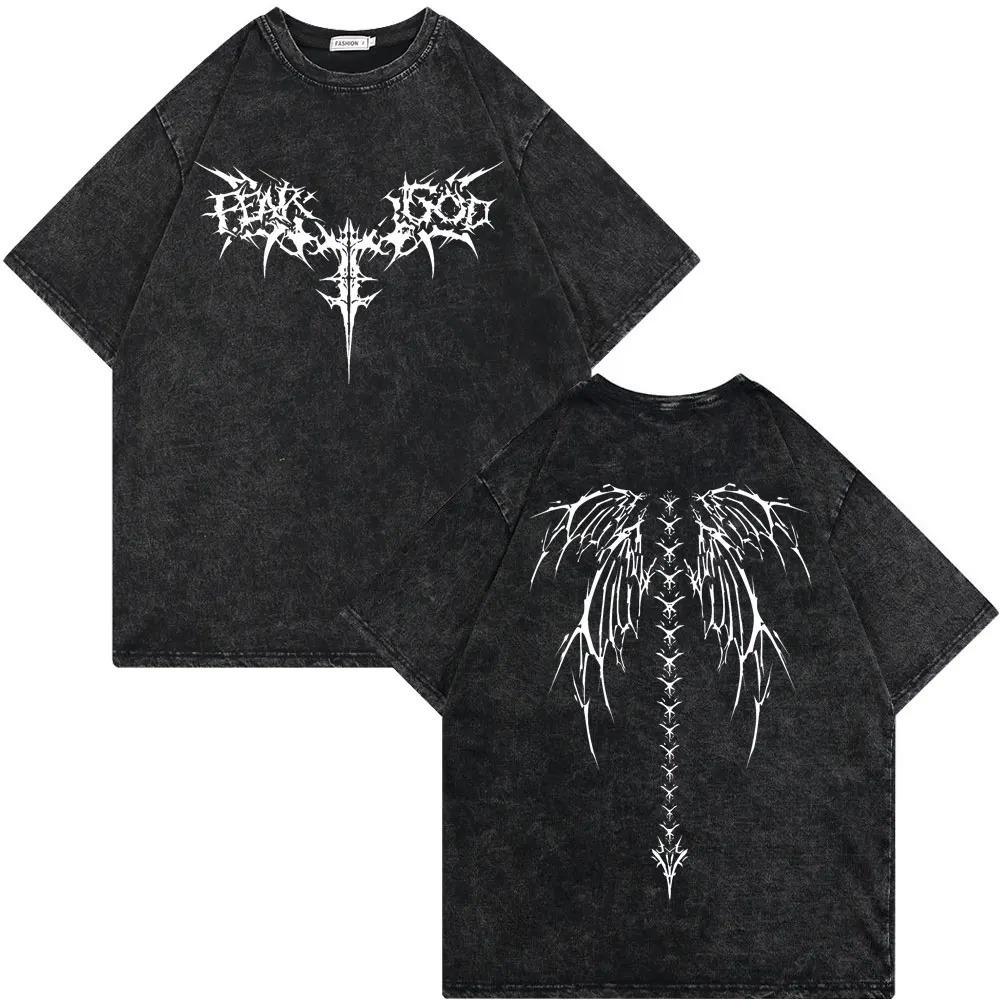 2026 Vintage Washed Old Skeleton Gym Pump Cover T-shirts Male Oversized T Shirt Men Women Funny Fitness Workout Bodybuilding Tshirt