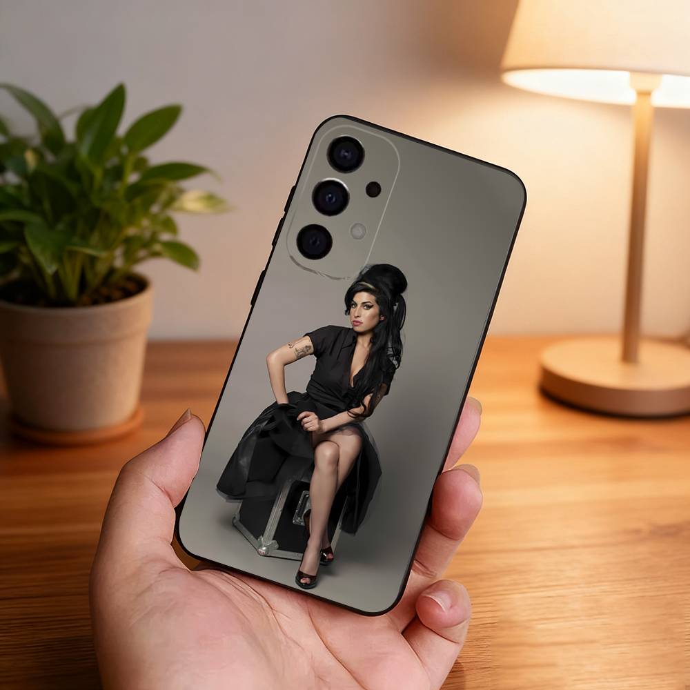 

A-Amy Winehouse Singe Phone Case For Samsung S26,S25,S24,S21,S22,S23,S30,Ultra,S20,Plus,Fe,Lite,5G Black Cover Samsung S24ULTRA
