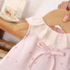 Cute Lace Love Heart Sleeveless Baby Romper Summer Infant Casual Clothes