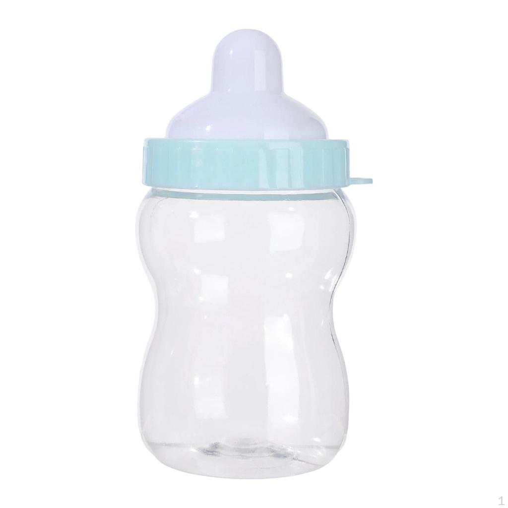 Candy Jar Bottle Piggy Bank Baby Shower Favor Container for Christmas Sugar Festive Year