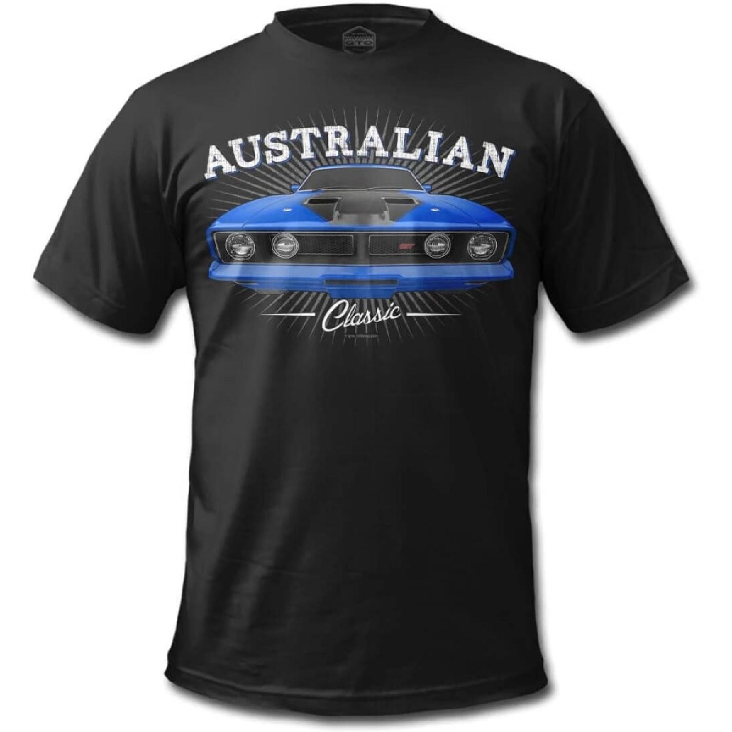 GTO Clothing Men s 1973 Falcon GT Australian Muscle Car T-Shirt S