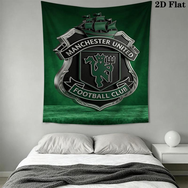 Manchester Football Club Logo Threepiece Set 1 Duvet Cover 2 Pillowcase Without Core Duvet Cover And Pillowcase Christmas Birthday Gift