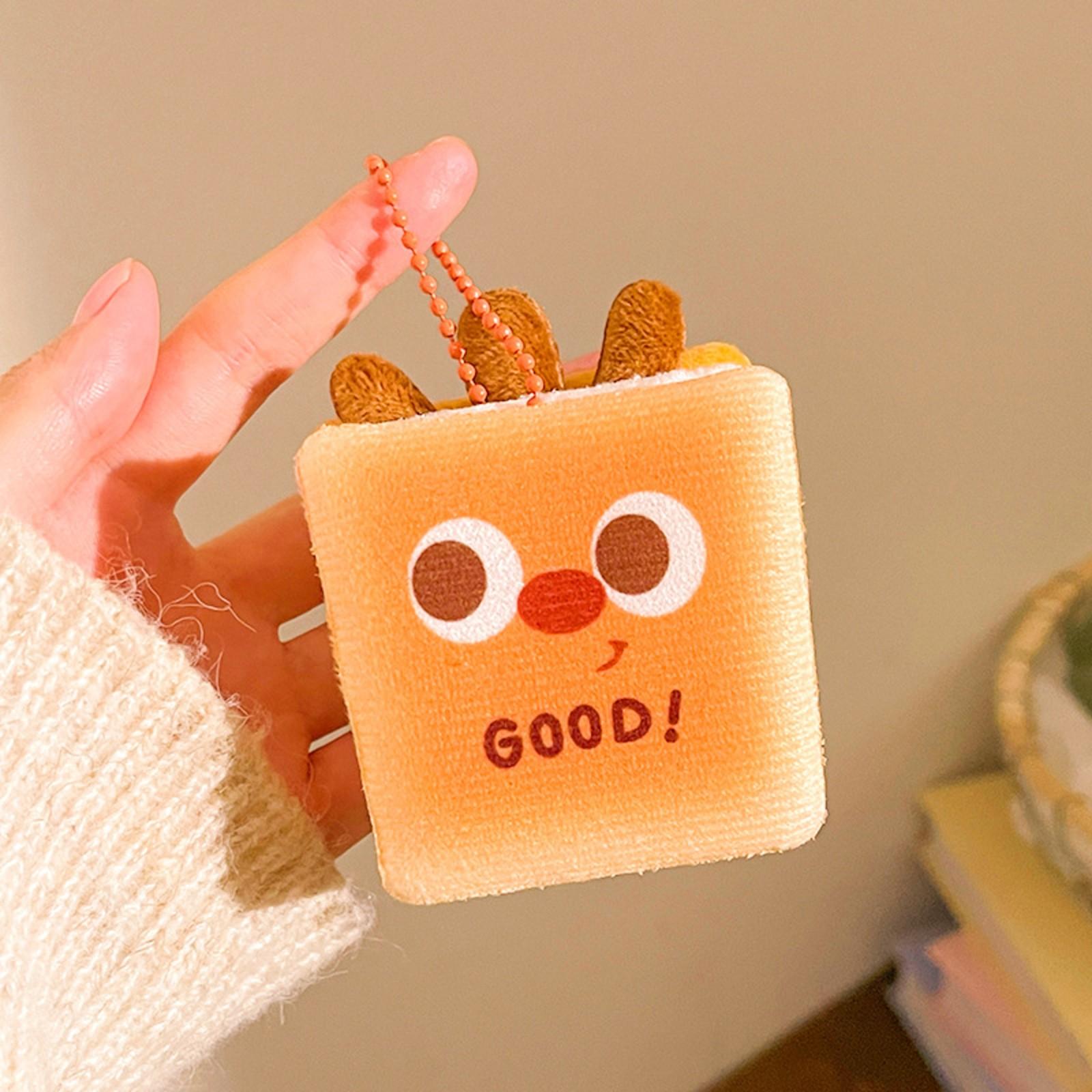 

Плюшевый брелок-подвеска, Гамбургер, Картофель фри, Кукольное украшение One Size