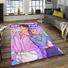 1pc KPop Demon Hunters20 Design Area Rug - Non-Slip, Soft & Cozy Floor Mat for Living Room, Bedroom, Office - Indoor/Outdoor Decorative Carpet