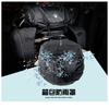 1X Waterproof Black Pu Leather Motorcycle Atv Scooter Rear Seat Luggage Tail Bag