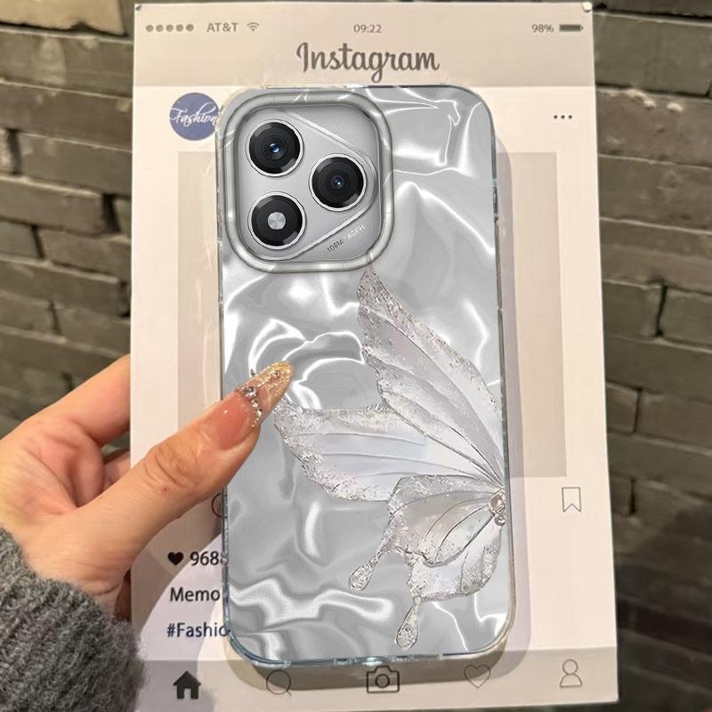 Luxury Butterfly Girls Women Case For Honor 400 Pro X9c Magic7 Magic6 200 Lite Smart X9a X8a X8b X8c X7c X7b X8 Fundas Cover