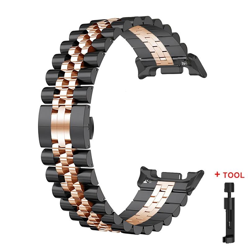 

Ремінець з нержавіючої сталі для Samsung Galaxy Watch 8 40 44MM/8Classic Металевий ремінець-браслет для Galaxy Watch Ultra 2025 Ремінець Correas watch 8 classic 46mm