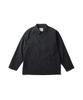 Snow Peak Nylon Tussah Utility Storage Shirt Long Size S SH-25AU001, Sleeve, Men's/Women's, Black,