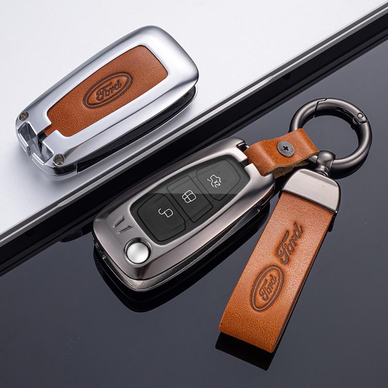 Ford Kuga 13-19 & Focus 17/18 Model Car Key Cover - 12 Metal Pack
