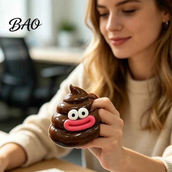 Decompression Squeeze Tools Spiral Poop Toy, Soft TPR Stress Relief Fidget Toy Creative Sensory Fun for Kids And Adults Party Favors
