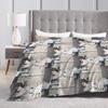 Dazai Bungo Stray Dogs Blankets Fleece Spring/Autumn  Multi-function Ultra-Soft Throw Blanket for Bedding Travel Bedspreads