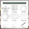 Nordic Style Enamel Dinnerware Set